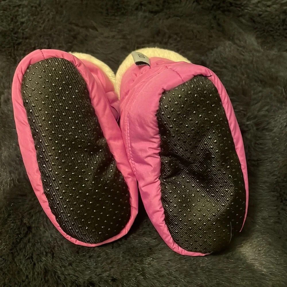 Down filled baby booties